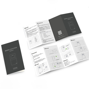 ترويج طباعة نشرة Trifold مطوية مخصصة