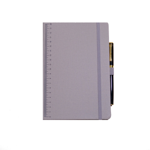 PU Gardcover Notebook مع الأشرطة مع القلم